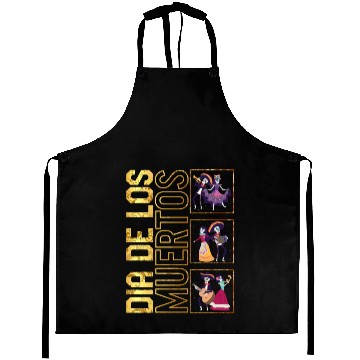 Discover Dia De Los Muertos Aprons, Ballet Folklorico Sugar