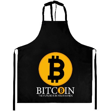 Discover Bitcoin Cryptocurrency Bitcoin BTC Aprons