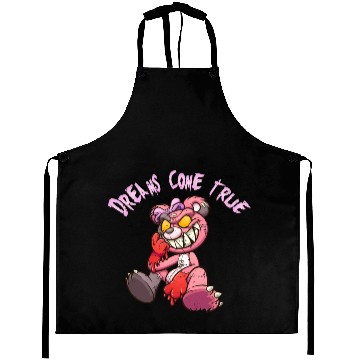 Discover Dream's come true Teddys Horror Halloween Aprons
