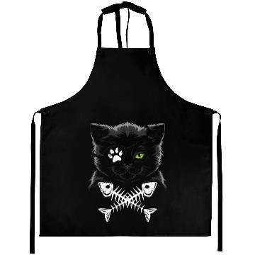 Discover Pirate cat Aprons