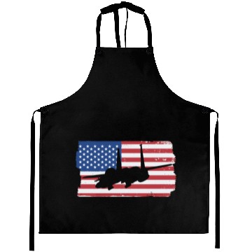 Discover F-15 Eagle Fighter Jet American Flag F15 Eagle Aprons