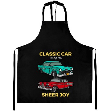 Discover Classic Car Sheer Joy Aprons