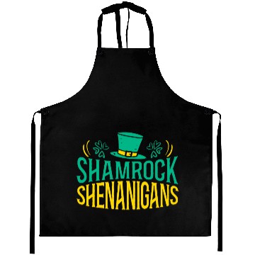 Discover Shamrock Shenanigans St. Patricks Day Irish Pride Aprons