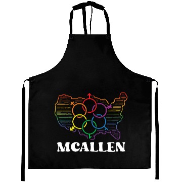Discover McAllen Pride Month Pride Flag LGBT Community LGBT Aprons
