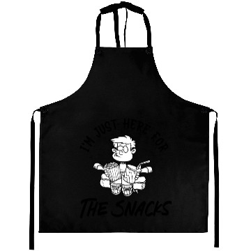 Discover I'm just here for the snacks Aprons
