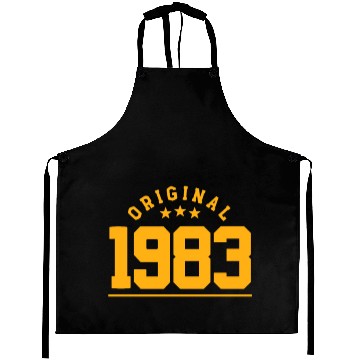 Discover 40 Years Vintage 1983 Retro 40th Birthday Aprons