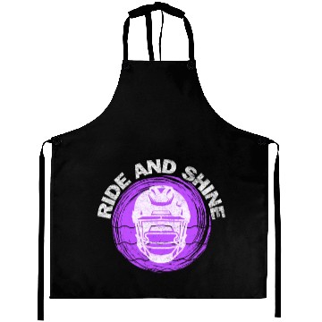 Discover Ride And Shine American Football Men Women Vintage Aprons