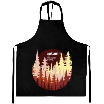 Discover Autumn Forest Sun Aprons