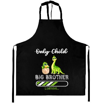 Discover Big brother dinosaur Aprons