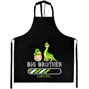 Discover Big brother dinosaur Aprons