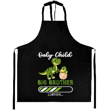 Discover Big brother dinosaur Aprons