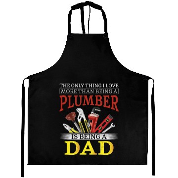 Discover Plumbing Plumber Dad Vintage The Aprons