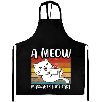 Discover A meow massages the heart Aprons