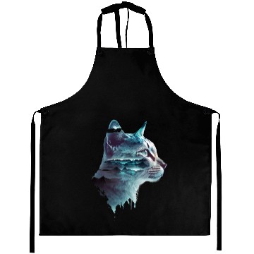 Discover Cat Art Design Cute Cat Mom Meow Paws I Love Cats Aprons