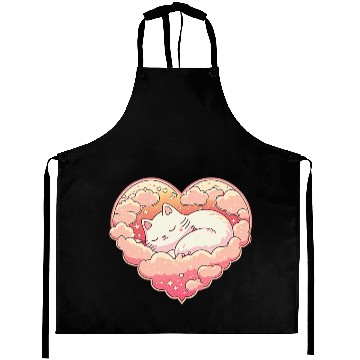 Discover Fun, Kitten Valentines Gift For Him, Unique Aprons