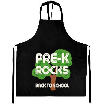Discover Pre-k Rocks Aprons Cool Teachers Back To School
