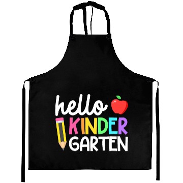 Discover Hello Kindergarten Team Kinder Back to School Teac Aprons