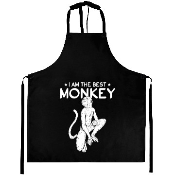Discover Orangutan Monkey Chimpanzee Monkey - I Am The Best Aprons