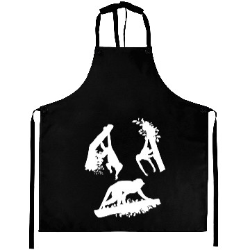 Discover Chimpanzee Orangutan Monkey Flowers Monkeys Aprons