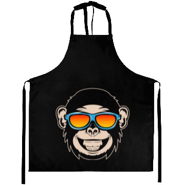 Discover Chimpanzee Monkey Lover - Orangutan Monkey Aprons