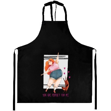 Discover You Are Perfect For Me Dachshund Design Aprons