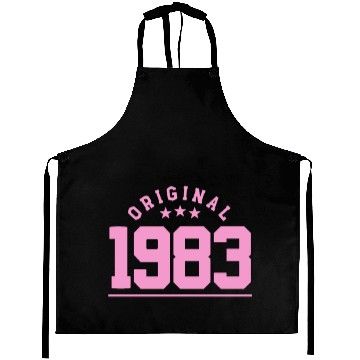 Discover 40 Years Vintage 1983 Retro 40th Birthday Aprons