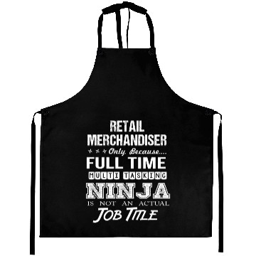 Discover Retail Merchandiser Aprons - Multitasking Ninja J