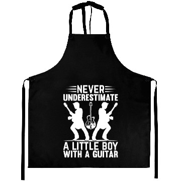 Discover Guitar Player Never Underestimate A Little Boy Wit Aprons