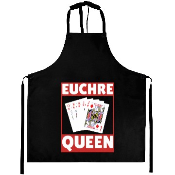 Discover Euchre Queen - Euchre Player Card Game Euchre Aprons
