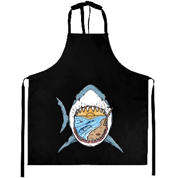 Discover Beach and surf in great white shark Aprons