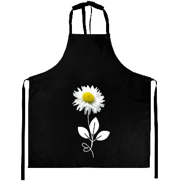 Discover flowers and heart Aprons