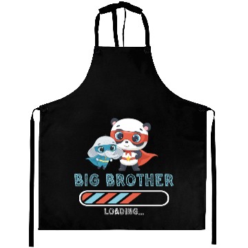 Discover Big brother super hero panda elephant 2023 Aprons