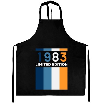 Discover 40 Years Vintage 1983 Retro 40th Birthday Aprons