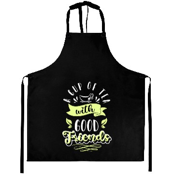 Discover Tea Grandma Recreation Winter Aprons
