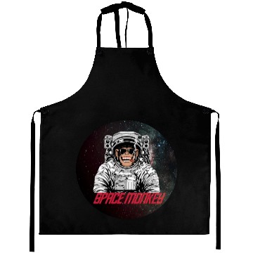 Discover Space Monkey Aprons
