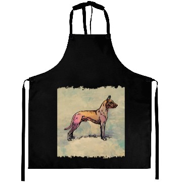 Discover vintage Great Dane dog Aprons