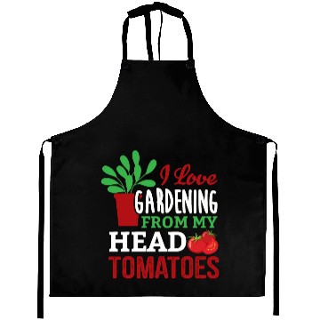 Discover Gardener In The Garden Amateur Gardener Cares For Aprons