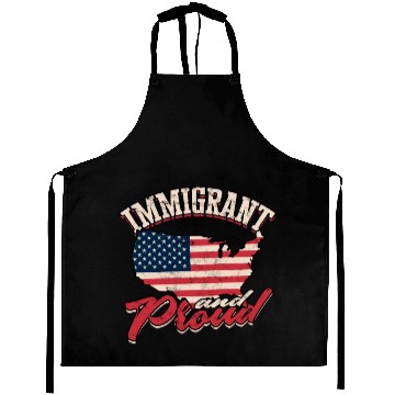 Discover US Immigrant Indigenous USA Immigrants america Aprons