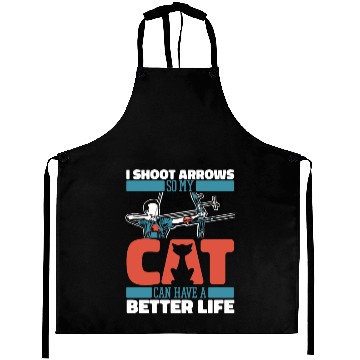 Discover Archery Cat Aprons