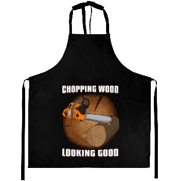 Discover looking good Chainsaw Lumberjack Aprons