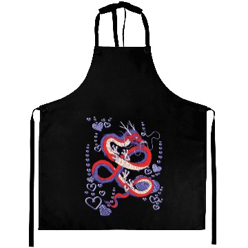 Discover Cooler Japanese dragon Aprons