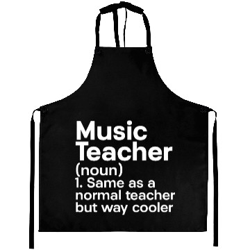 Discover Music Teacher Aprons