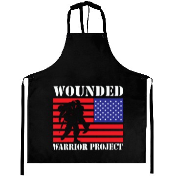 Discover Wounded Warrior Project Us Flag Aprons