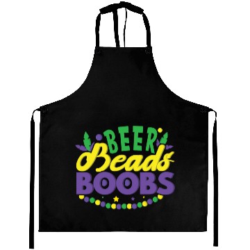 Discover Festival Parade Beer Lover Beads Mardi Gras 2023 Aprons