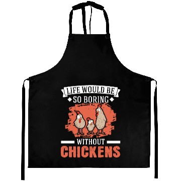 Discover Chickens Chicken Farm Farmer Aprons