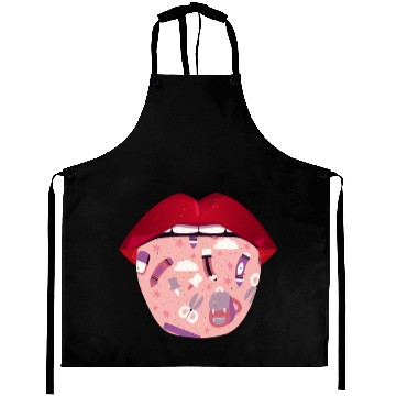 Discover Daycare Teacher Lips Aprons
