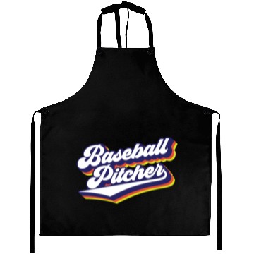 Discover Baseball Pitcher Sayings Player Hobby Aprons