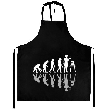 Discover Human Evolution Home Brewing Coffeemaker Barista Aprons