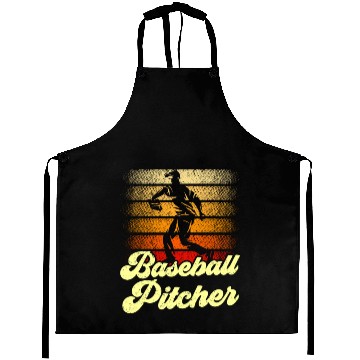 Discover Baseball Pitcher Player Hobby Sayings Aprons