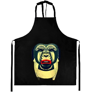 Discover Monkey Chimpanzee Ape Aprons